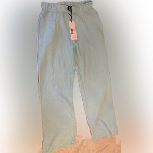 bobi Light Blue beach swim pants XS NWT